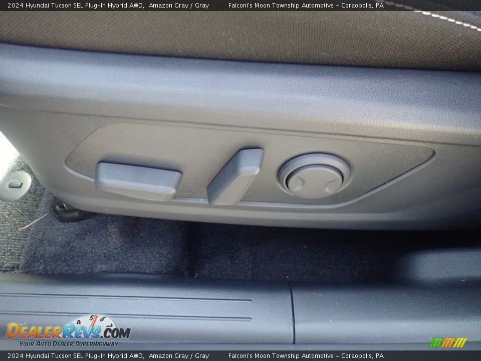 2024 Hyundai Tucson SEL Plug-In Hybrid AWD Amazon Gray / Gray Photo #15