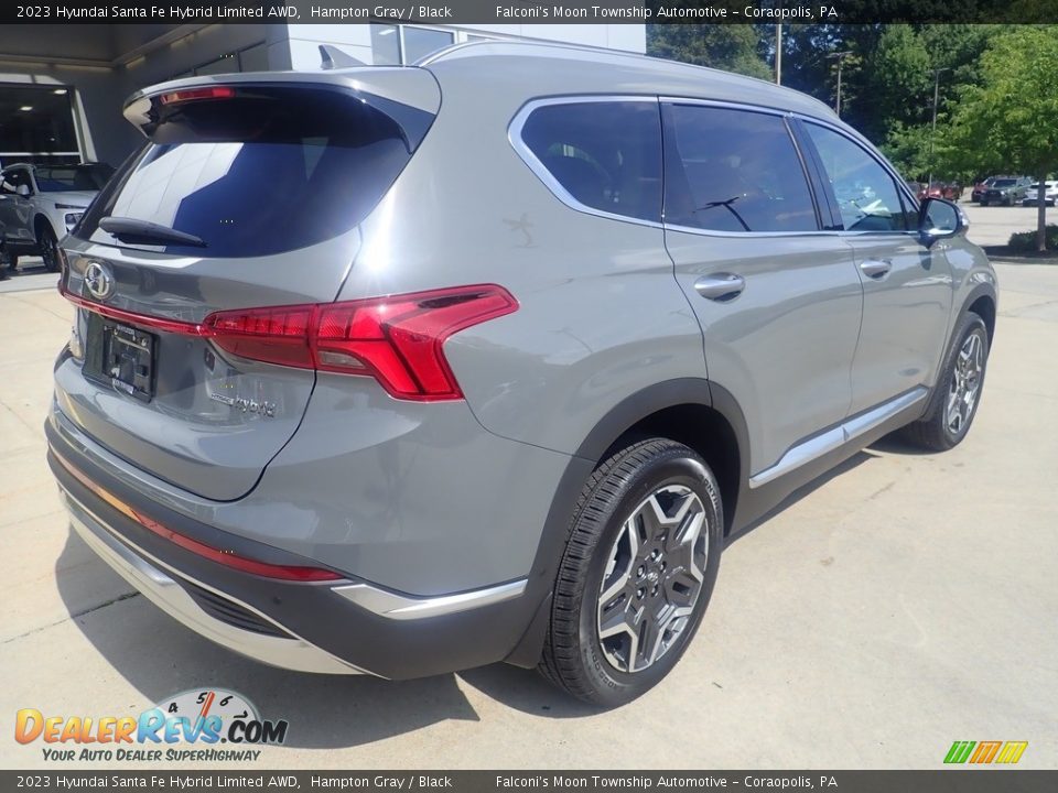 2023 Hyundai Santa Fe Hybrid Limited AWD Hampton Gray / Black Photo #2