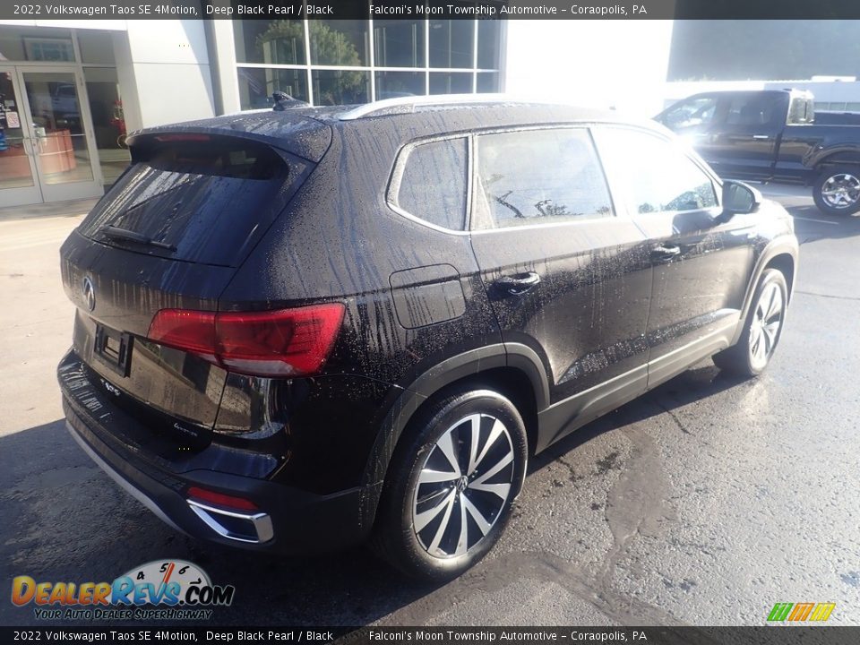 2022 Volkswagen Taos SE 4Motion Deep Black Pearl / Black Photo #2