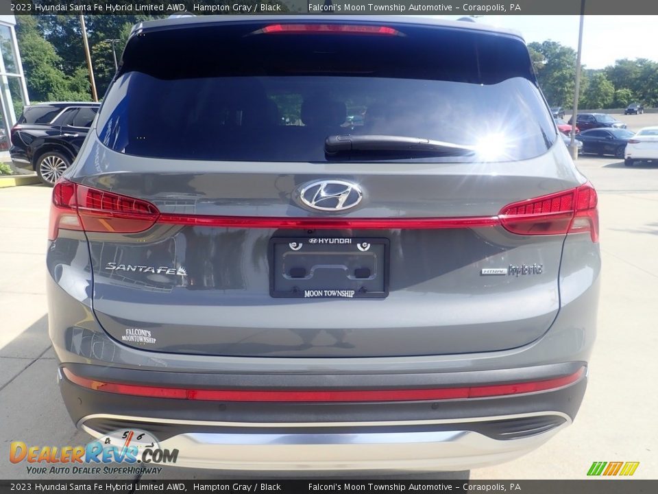2023 Hyundai Santa Fe Hybrid Limited AWD Hampton Gray / Black Photo #3