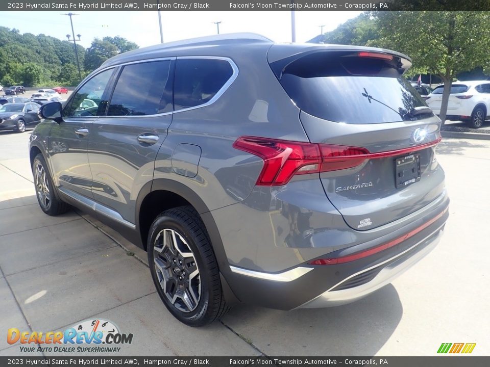 2023 Hyundai Santa Fe Hybrid Limited AWD Hampton Gray / Black Photo #5