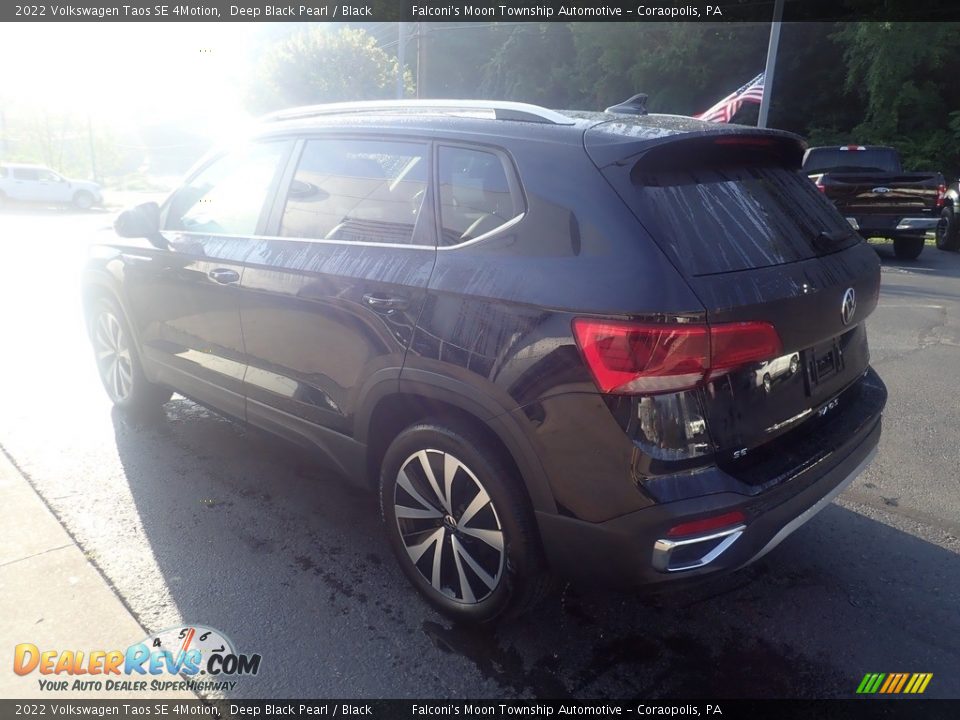 2022 Volkswagen Taos SE 4Motion Deep Black Pearl / Black Photo #5