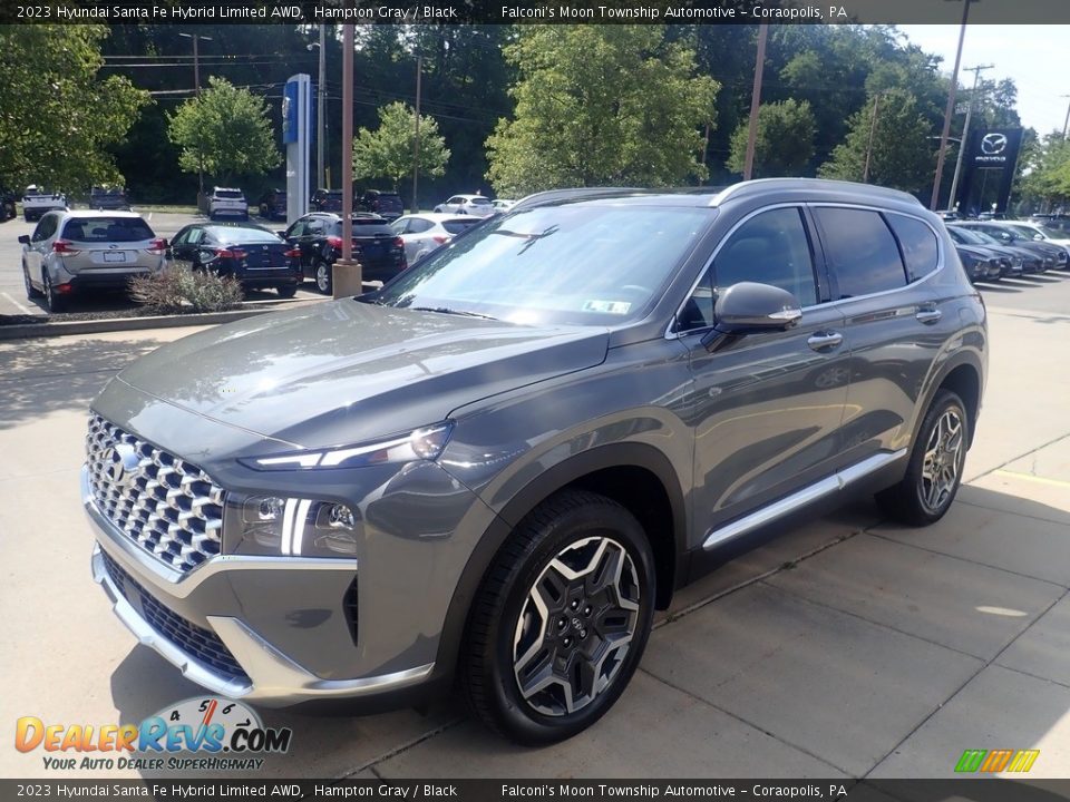 2023 Hyundai Santa Fe Hybrid Limited AWD Hampton Gray / Black Photo #7