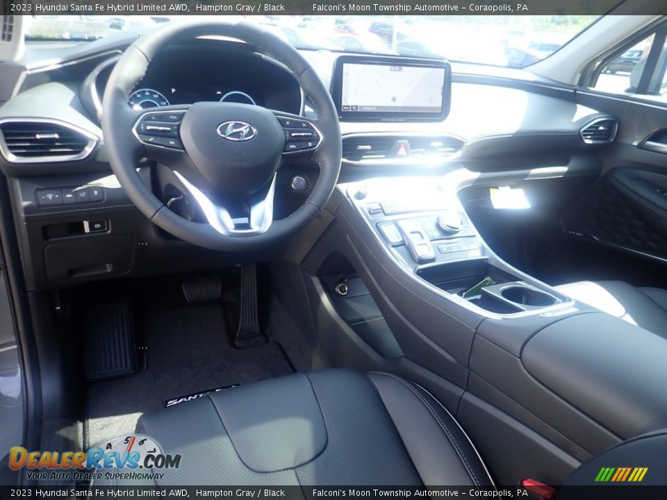 2023 Hyundai Santa Fe Hybrid Limited AWD Hampton Gray / Black Photo #13