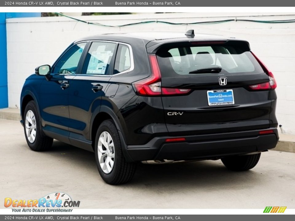 2024 Honda CR-V LX AWD Crystal Black Pearl / Black Photo #2