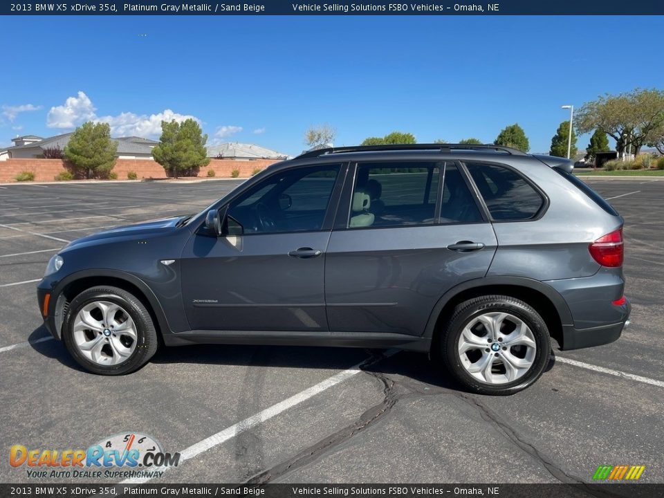 Platinum Gray Metallic 2013 BMW X5 xDrive 35d Photo #1