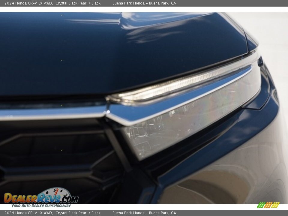 2024 Honda CR-V LX AWD Crystal Black Pearl / Black Photo #5