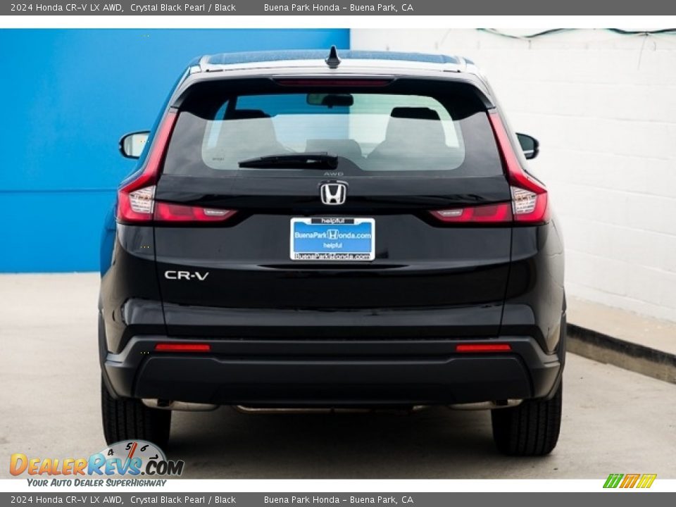 2024 Honda CR-V LX AWD Crystal Black Pearl / Black Photo #7