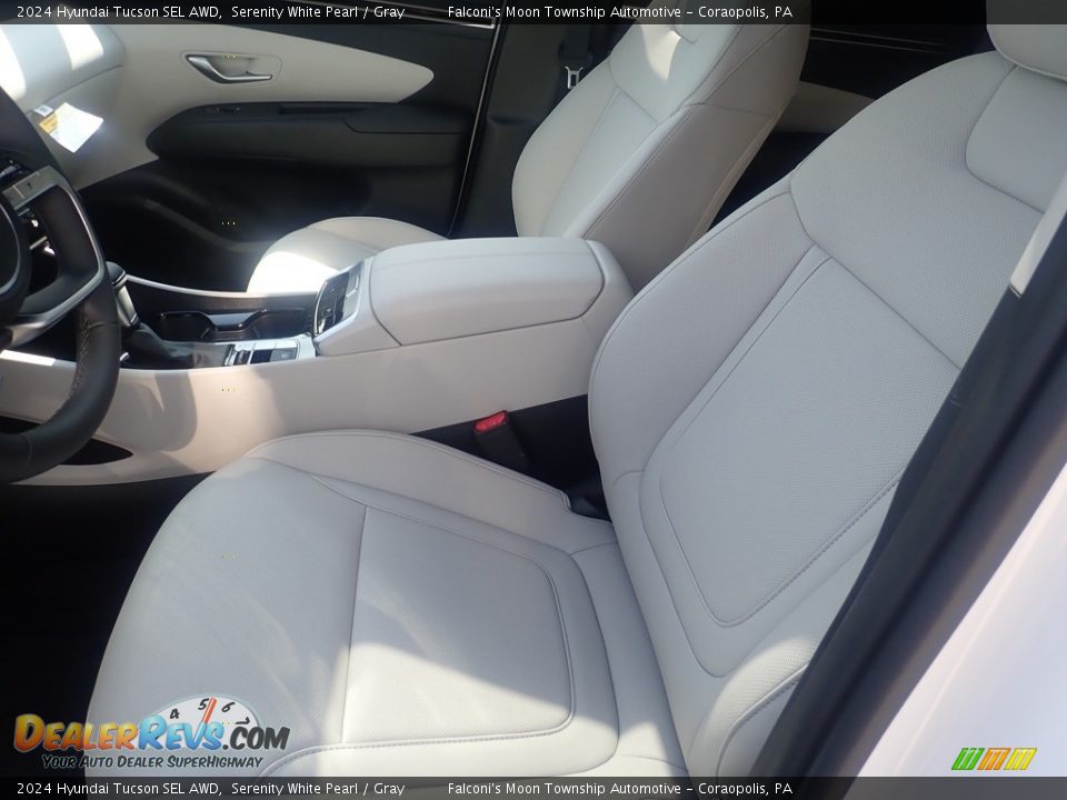 Front Seat of 2024 Hyundai Tucson SEL AWD Photo #11