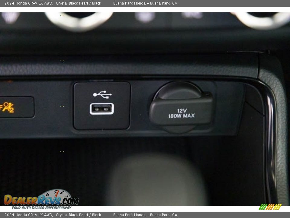 2024 Honda CR-V LX AWD Crystal Black Pearl / Black Photo #23