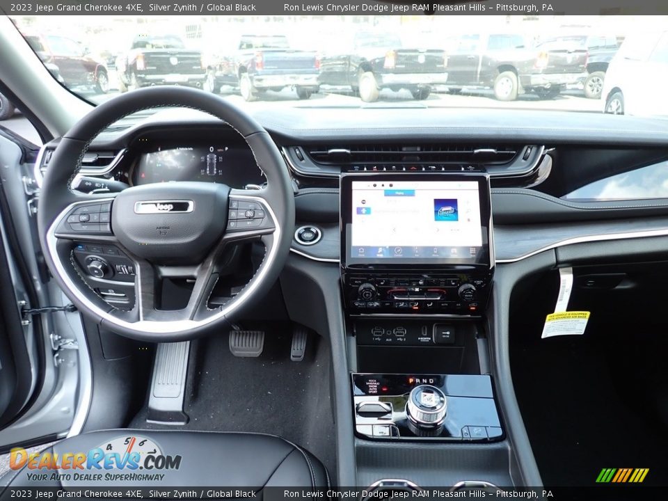 Dashboard of 2023 Jeep Grand Cherokee 4XE Photo #13