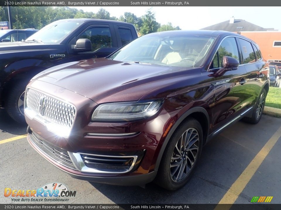 2020 Lincoln Nautilus Reserve AWD Burgundy Velvet / Cappuccino Photo #1