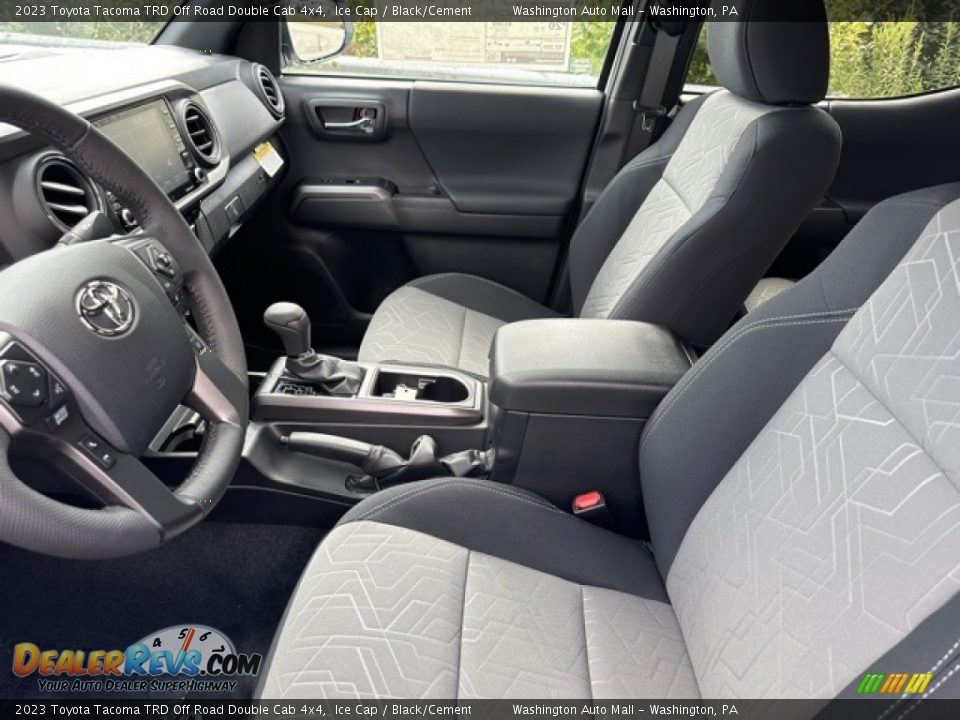 Front Seat of 2023 Toyota Tacoma TRD Off Road Double Cab 4x4 Photo #4