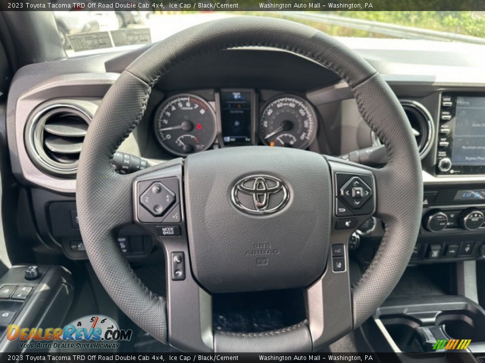 2023 Toyota Tacoma TRD Off Road Double Cab 4x4 Steering Wheel Photo #10