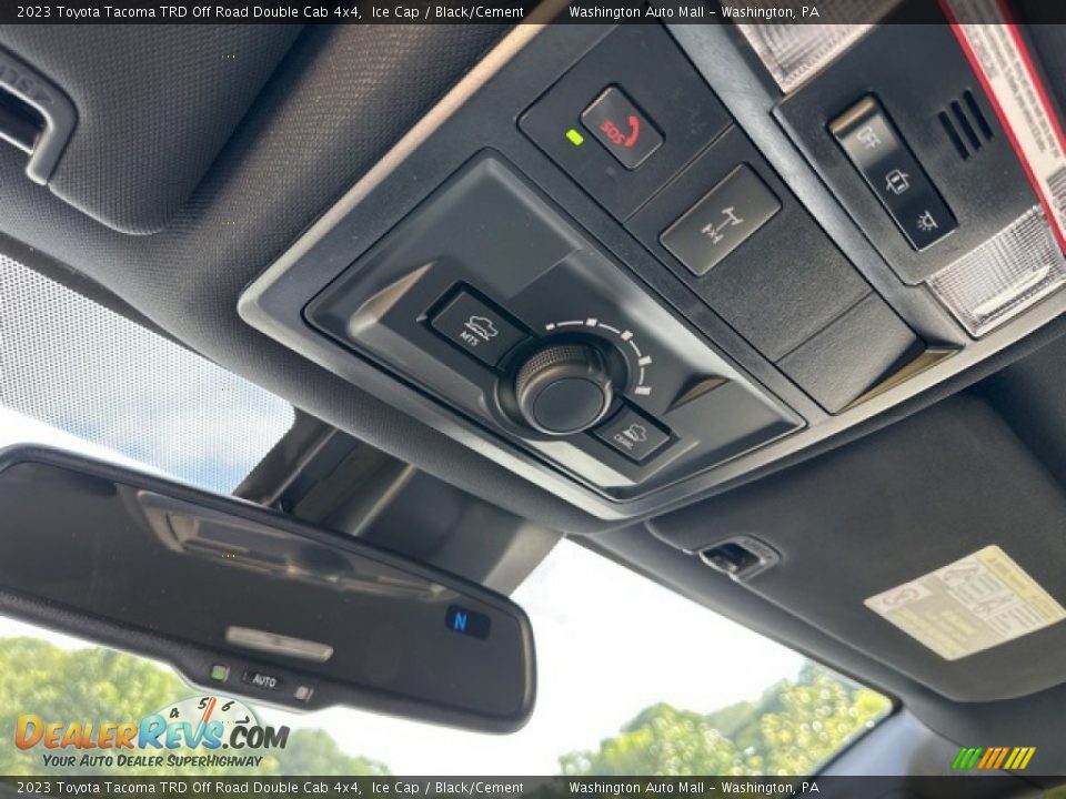 Controls of 2023 Toyota Tacoma TRD Off Road Double Cab 4x4 Photo #14