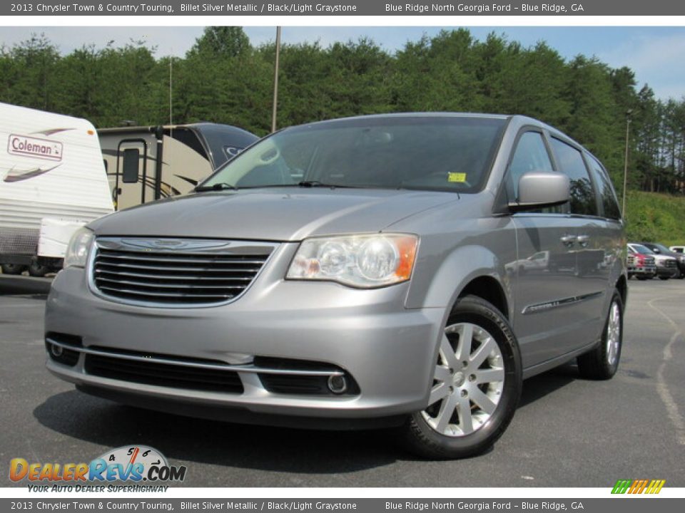 2013 Chrysler Town & Country Touring Billet Silver Metallic / Black/Light Graystone Photo #1