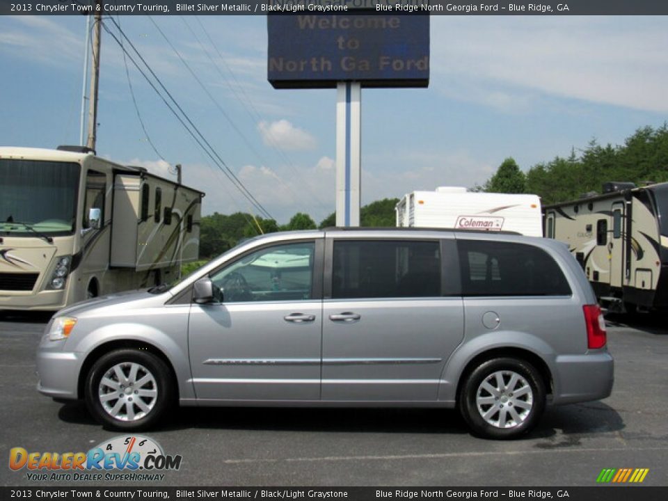 2013 Chrysler Town & Country Touring Billet Silver Metallic / Black/Light Graystone Photo #2