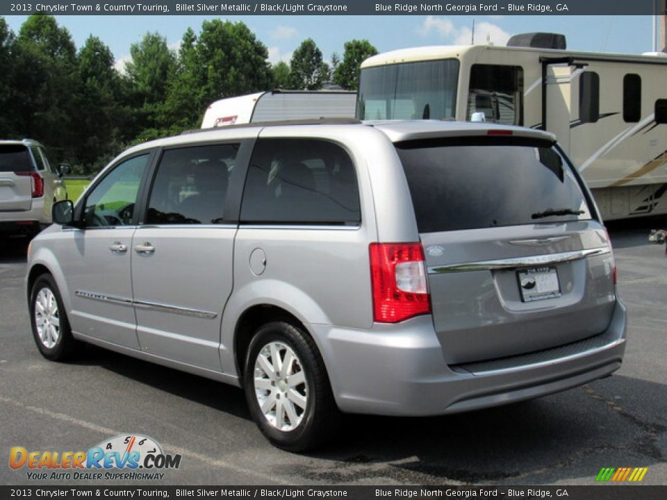 2013 Chrysler Town & Country Touring Billet Silver Metallic / Black/Light Graystone Photo #3