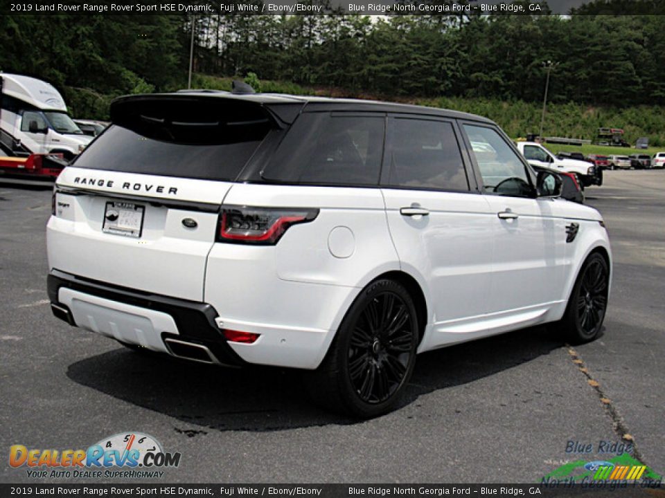 2019 Land Rover Range Rover Sport HSE Dynamic Fuji White / Ebony/Ebony Photo #6