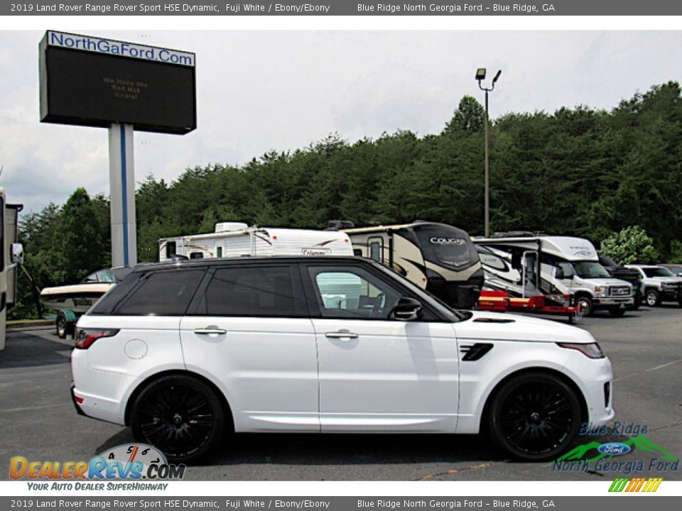 2019 Land Rover Range Rover Sport HSE Dynamic Fuji White / Ebony/Ebony Photo #7