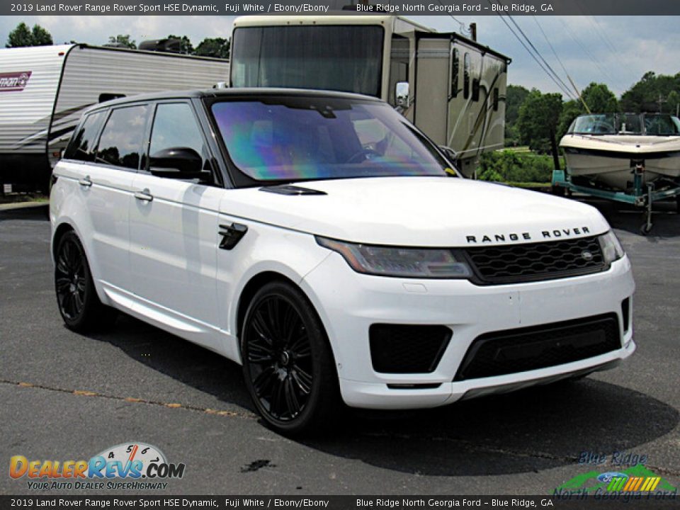 2019 Land Rover Range Rover Sport HSE Dynamic Fuji White / Ebony/Ebony Photo #8