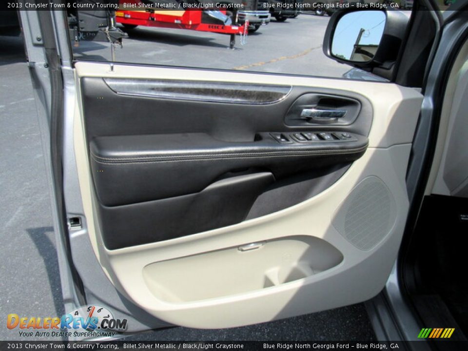 2013 Chrysler Town & Country Touring Billet Silver Metallic / Black/Light Graystone Photo #10