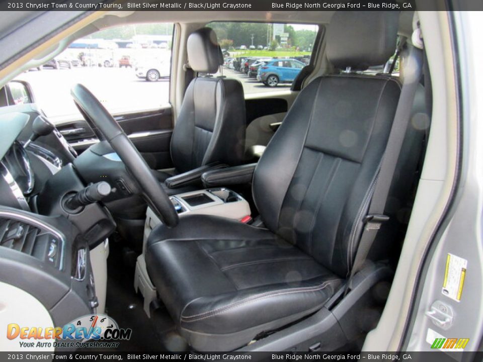 2013 Chrysler Town & Country Touring Billet Silver Metallic / Black/Light Graystone Photo #11