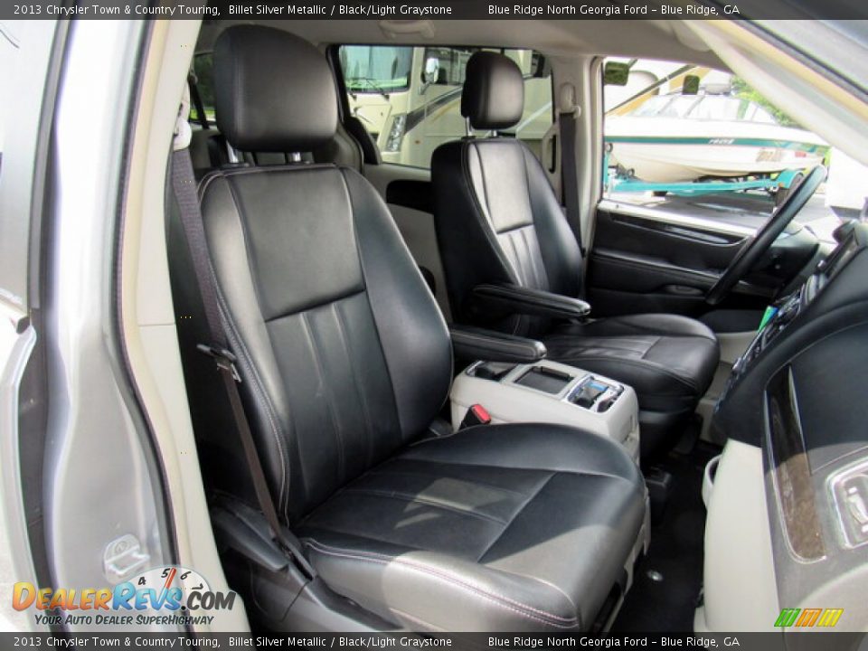 Front Seat of 2013 Chrysler Town & Country Touring Photo #12
