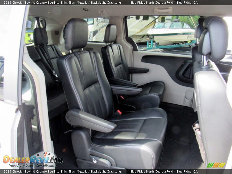 Rear Seat of 2013 Chrysler Town & Country Touring Photo #13