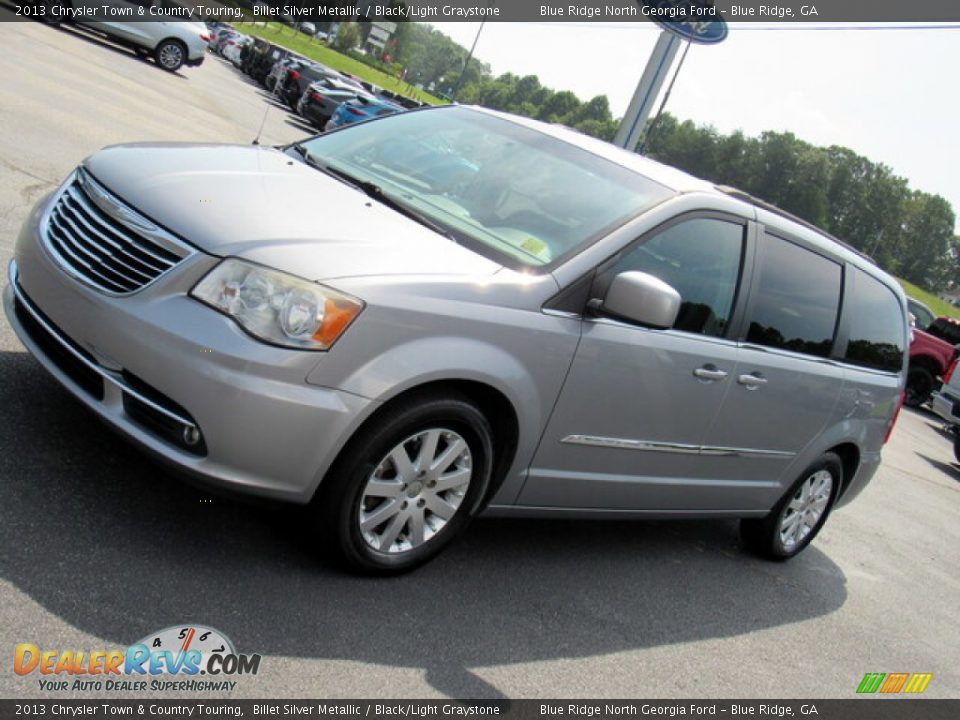 2013 Chrysler Town & Country Touring Billet Silver Metallic / Black/Light Graystone Photo #24