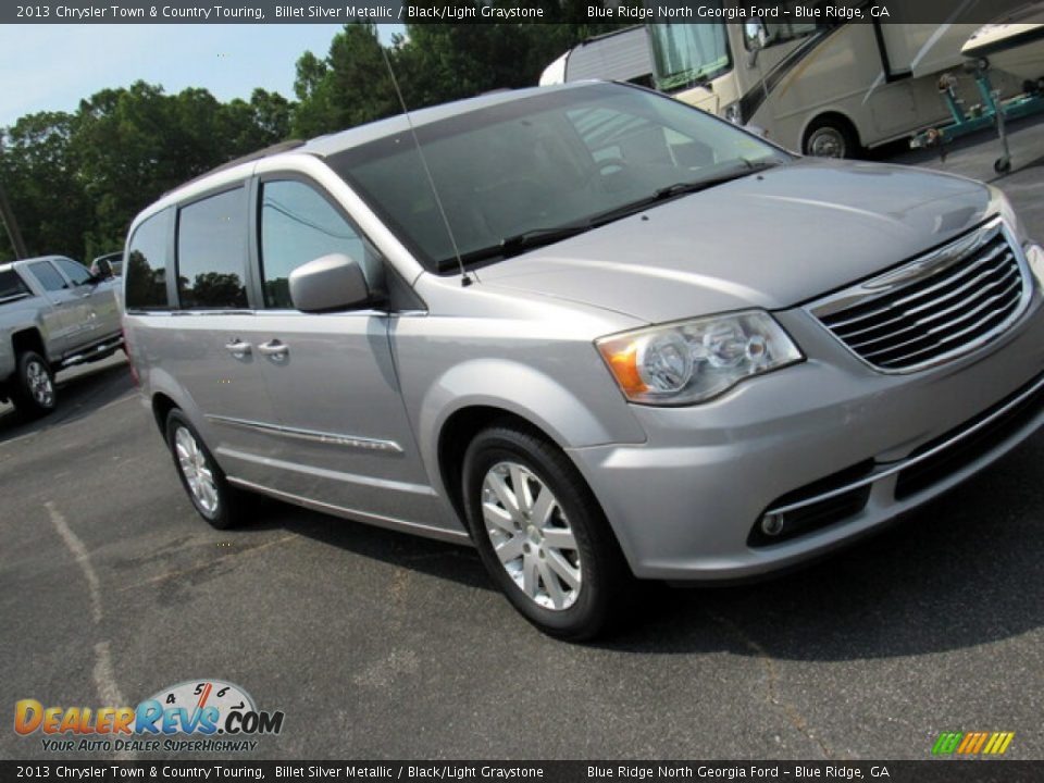 2013 Chrysler Town & Country Touring Billet Silver Metallic / Black/Light Graystone Photo #25