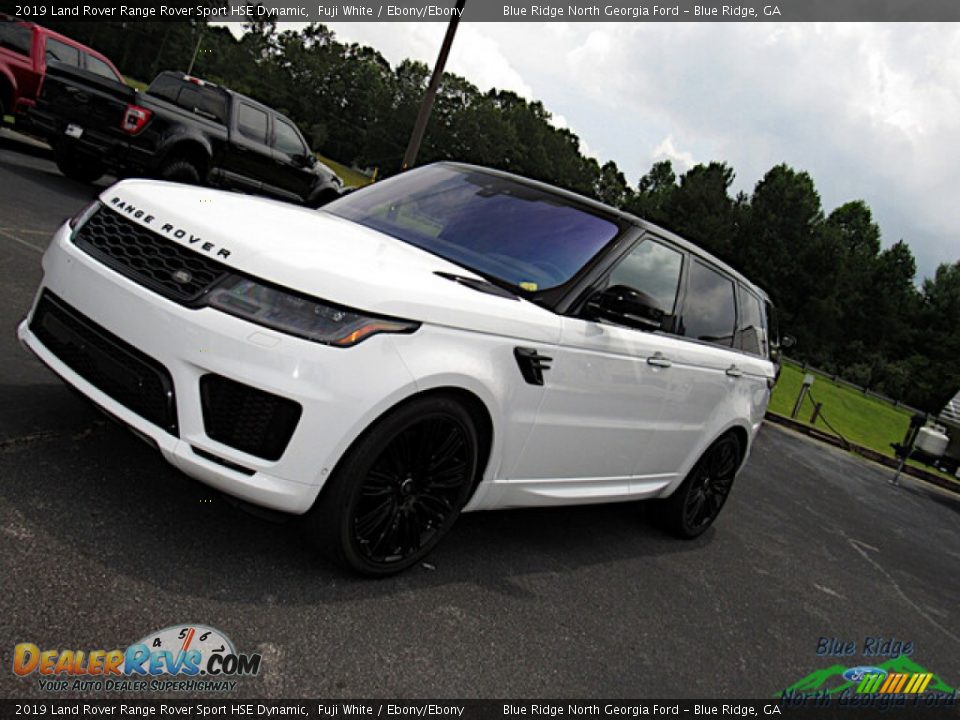 2019 Land Rover Range Rover Sport HSE Dynamic Fuji White / Ebony/Ebony Photo #26