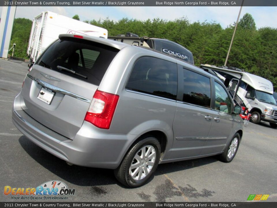 2013 Chrysler Town & Country Touring Billet Silver Metallic / Black/Light Graystone Photo #26