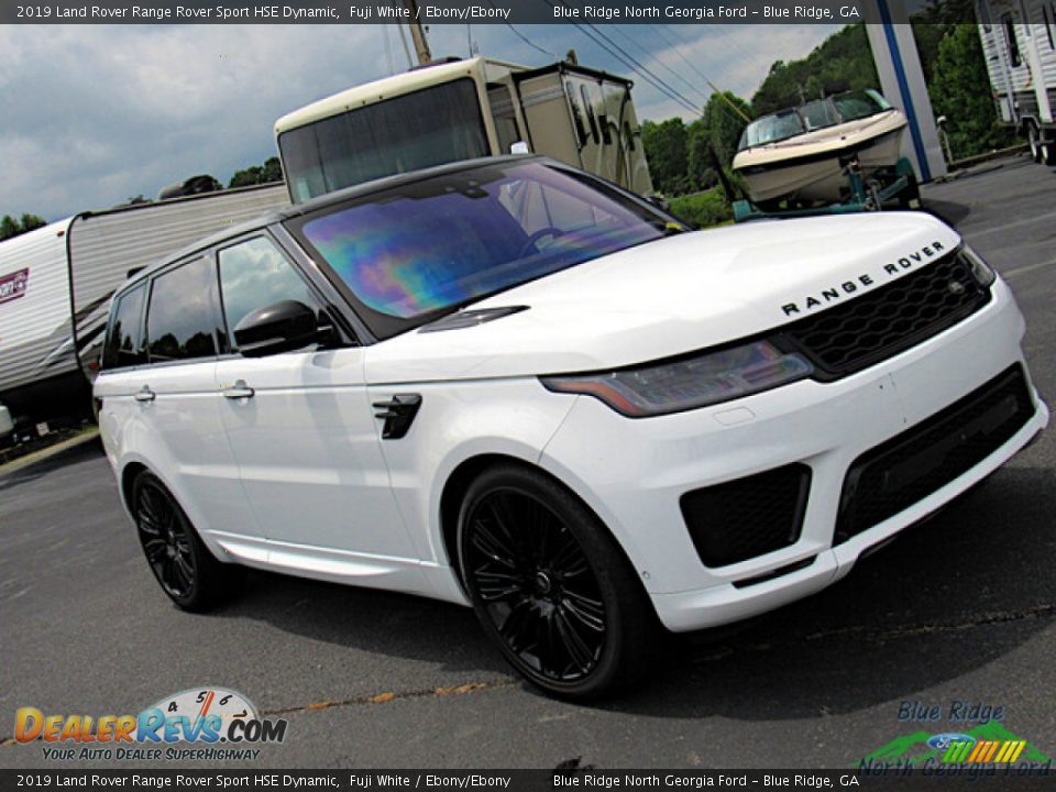 2019 Land Rover Range Rover Sport HSE Dynamic Fuji White / Ebony/Ebony Photo #27