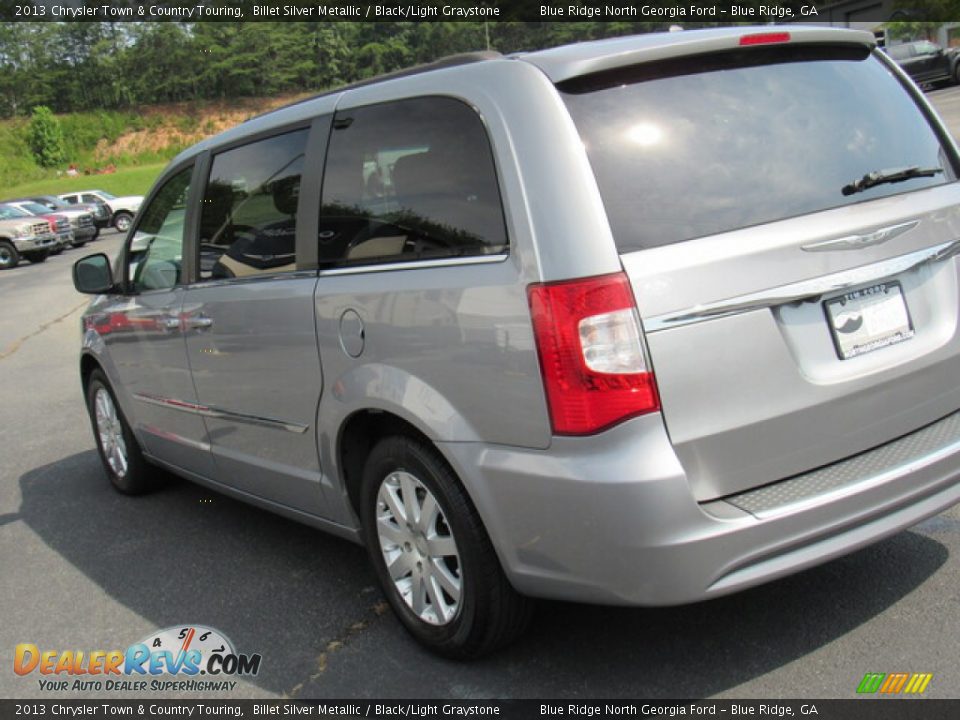 2013 Chrysler Town & Country Touring Billet Silver Metallic / Black/Light Graystone Photo #27