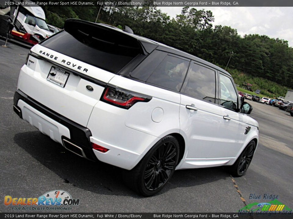 2019 Land Rover Range Rover Sport HSE Dynamic Fuji White / Ebony/Ebony Photo #28