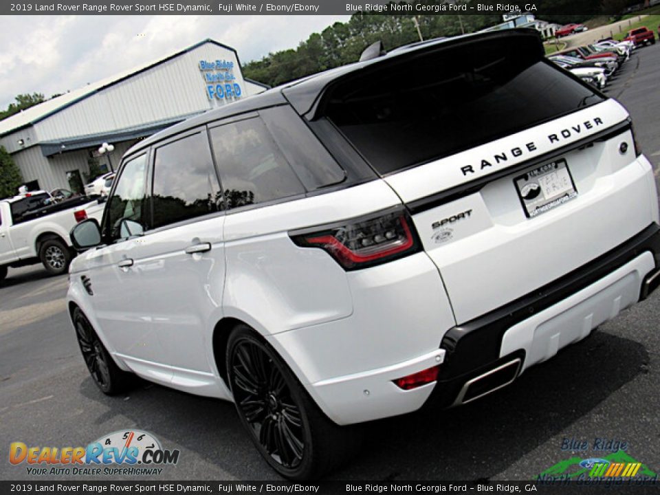 2019 Land Rover Range Rover Sport HSE Dynamic Fuji White / Ebony/Ebony Photo #29