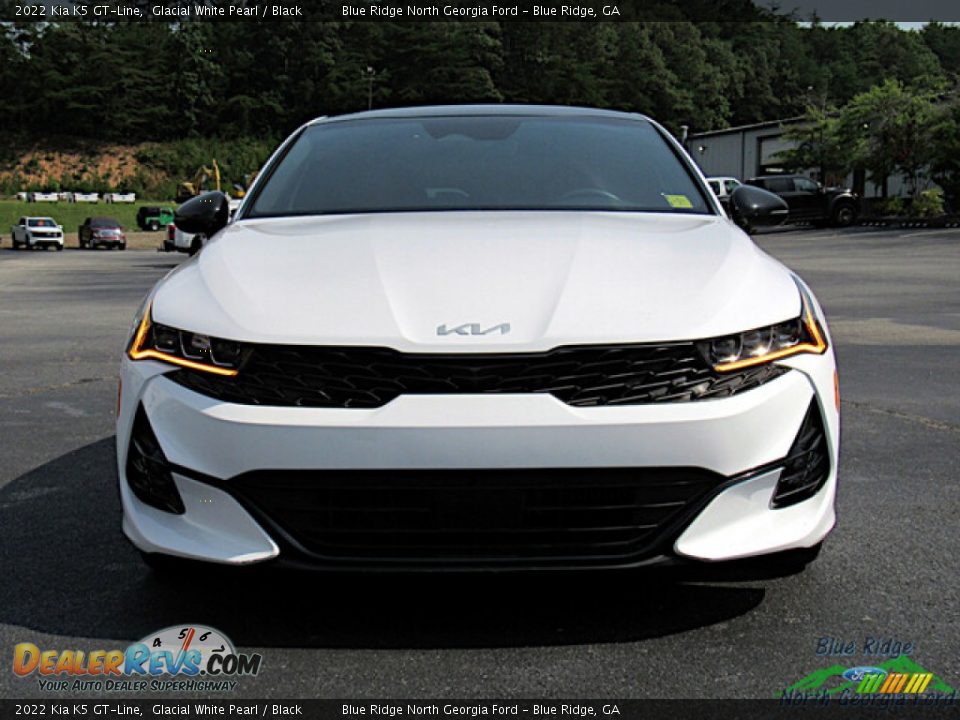 2022 Kia K5 GT-Line Glacial White Pearl / Black Photo #4