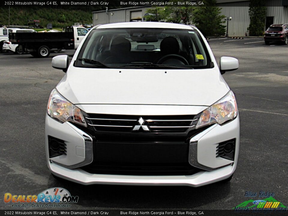 2022 Mitsubishi Mirage G4 ES White Diamond / Dark Gray Photo #8