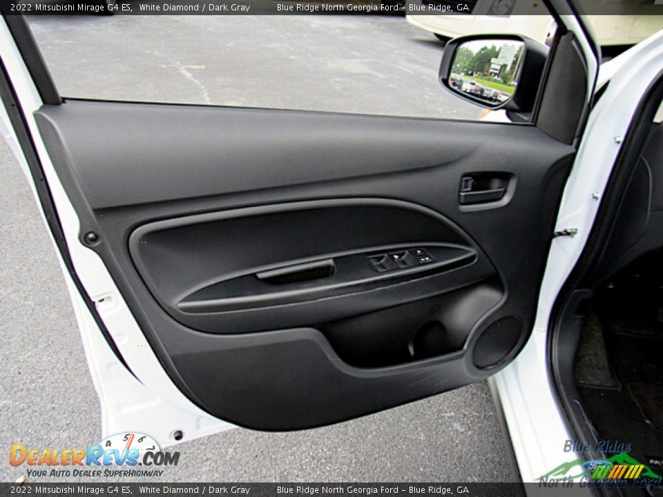 2022 Mitsubishi Mirage G4 ES White Diamond / Dark Gray Photo #10