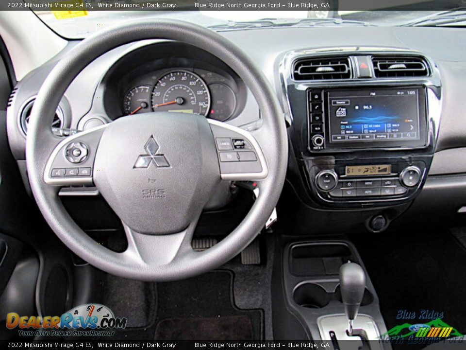 2022 Mitsubishi Mirage G4 ES White Diamond / Dark Gray Photo #14