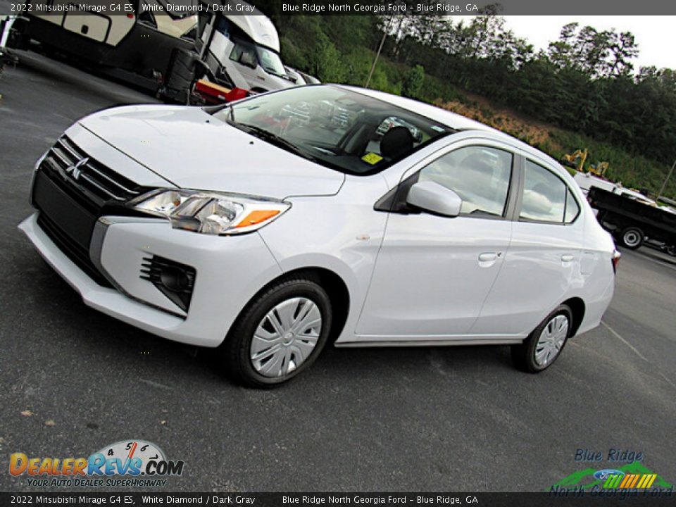 2022 Mitsubishi Mirage G4 ES White Diamond / Dark Gray Photo #24