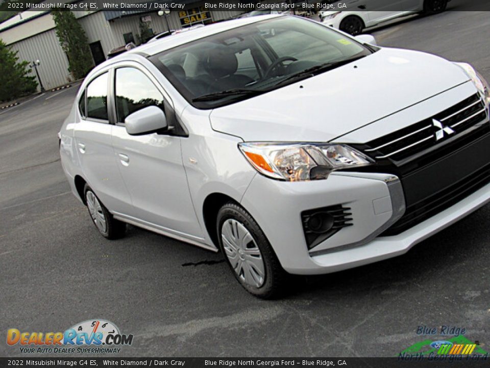 2022 Mitsubishi Mirage G4 ES White Diamond / Dark Gray Photo #25