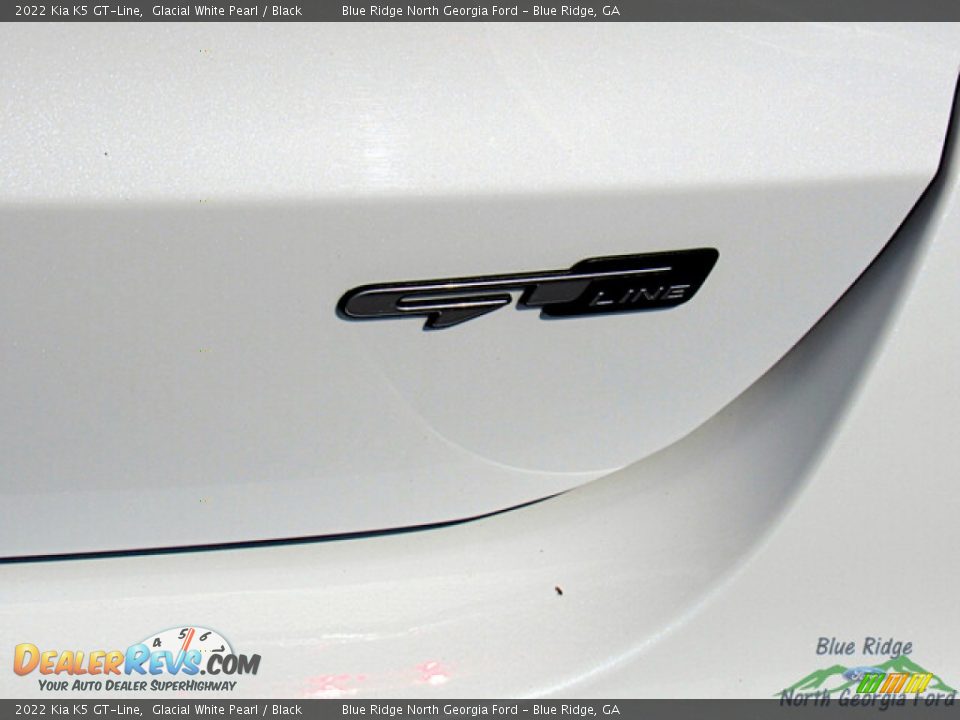 2022 Kia K5 GT-Line Glacial White Pearl / Black Photo #30