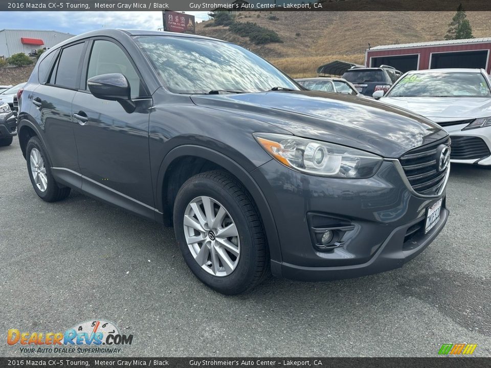 2016 Mazda CX-5 Touring Meteor Gray Mica / Black Photo #1