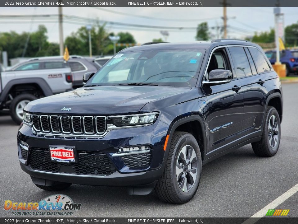 2023 Jeep Grand Cherokee 4XE Midnight Sky / Global Black Photo #1