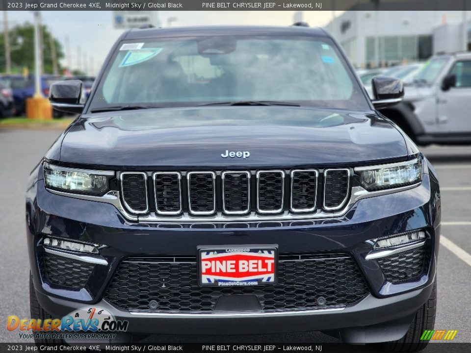 2023 Jeep Grand Cherokee 4XE Midnight Sky / Global Black Photo #2