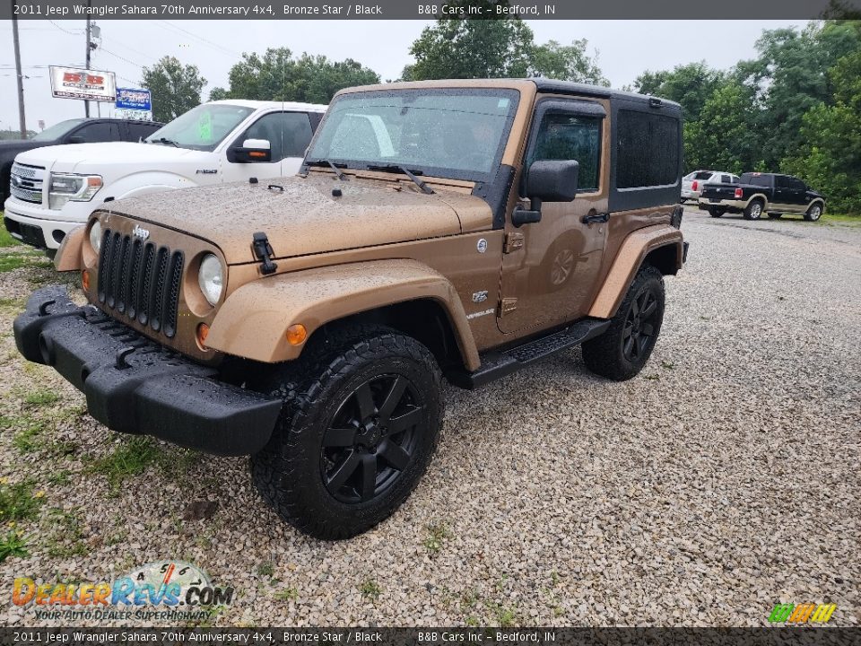 2011 Jeep Wrangler Sahara 70th Anniversary 4x4 Bronze Star / Black Photo #2