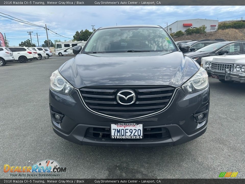 2016 Mazda CX-5 Touring Meteor Gray Mica / Black Photo #2