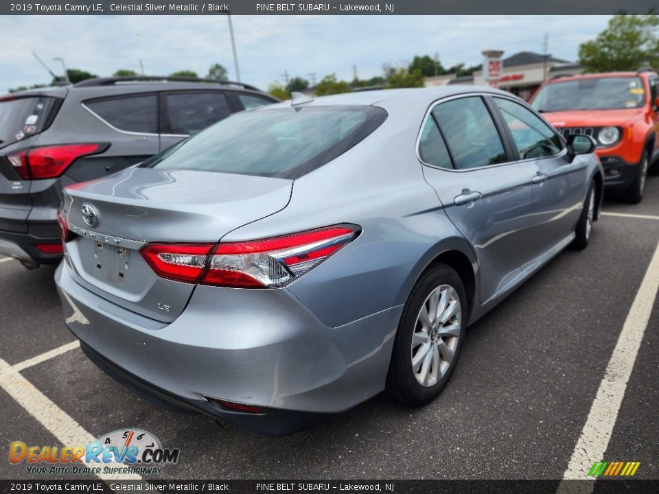 2019 Toyota Camry LE Celestial Silver Metallic / Black Photo #3